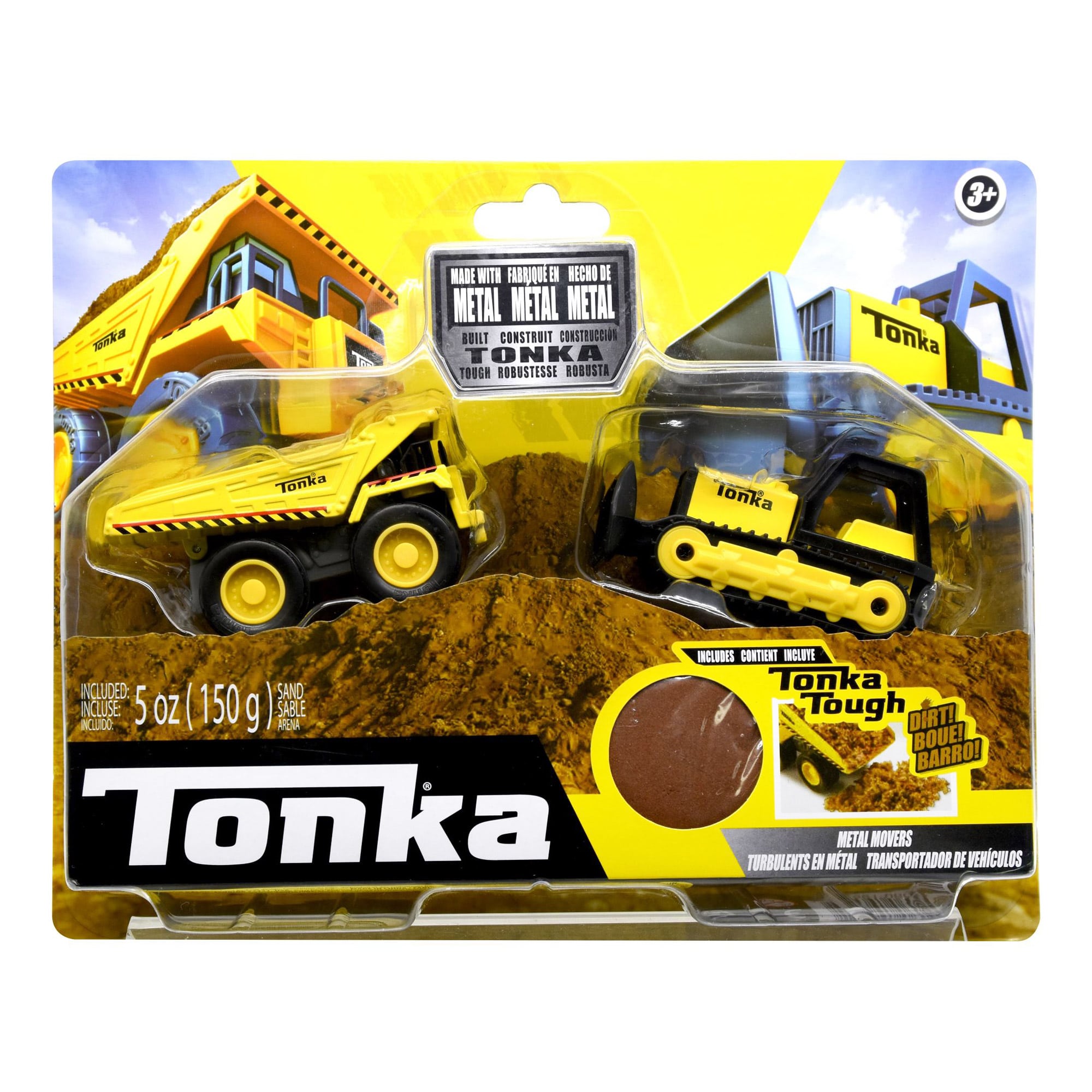 Tonka Metal Movers Bulldozer And Dump…