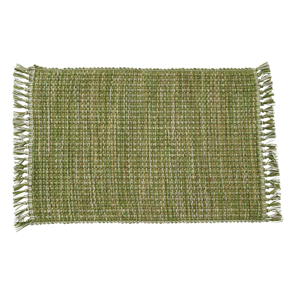 Basketweave Placemat – Evergreen