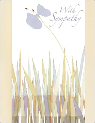 Notion Card – With Sympathy Lily