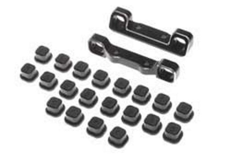 Team Losi Racing TLR334062 Adjustable Pivot Set C & D Black 22 5.0