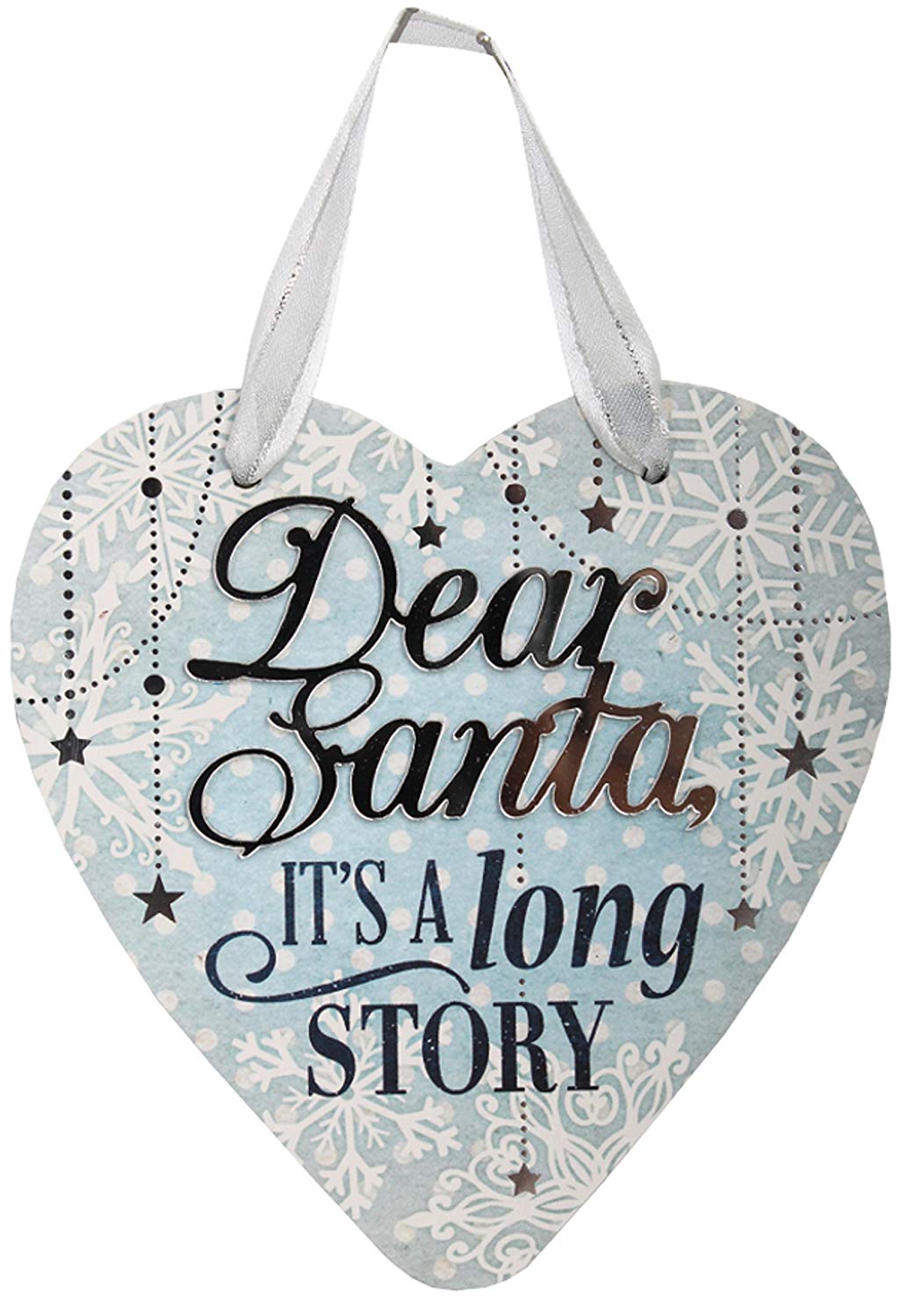 Festive Word Hanging Ornament – Dear …