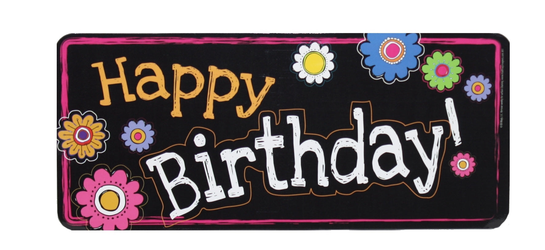 Magnet Car Art – Happy Birthday