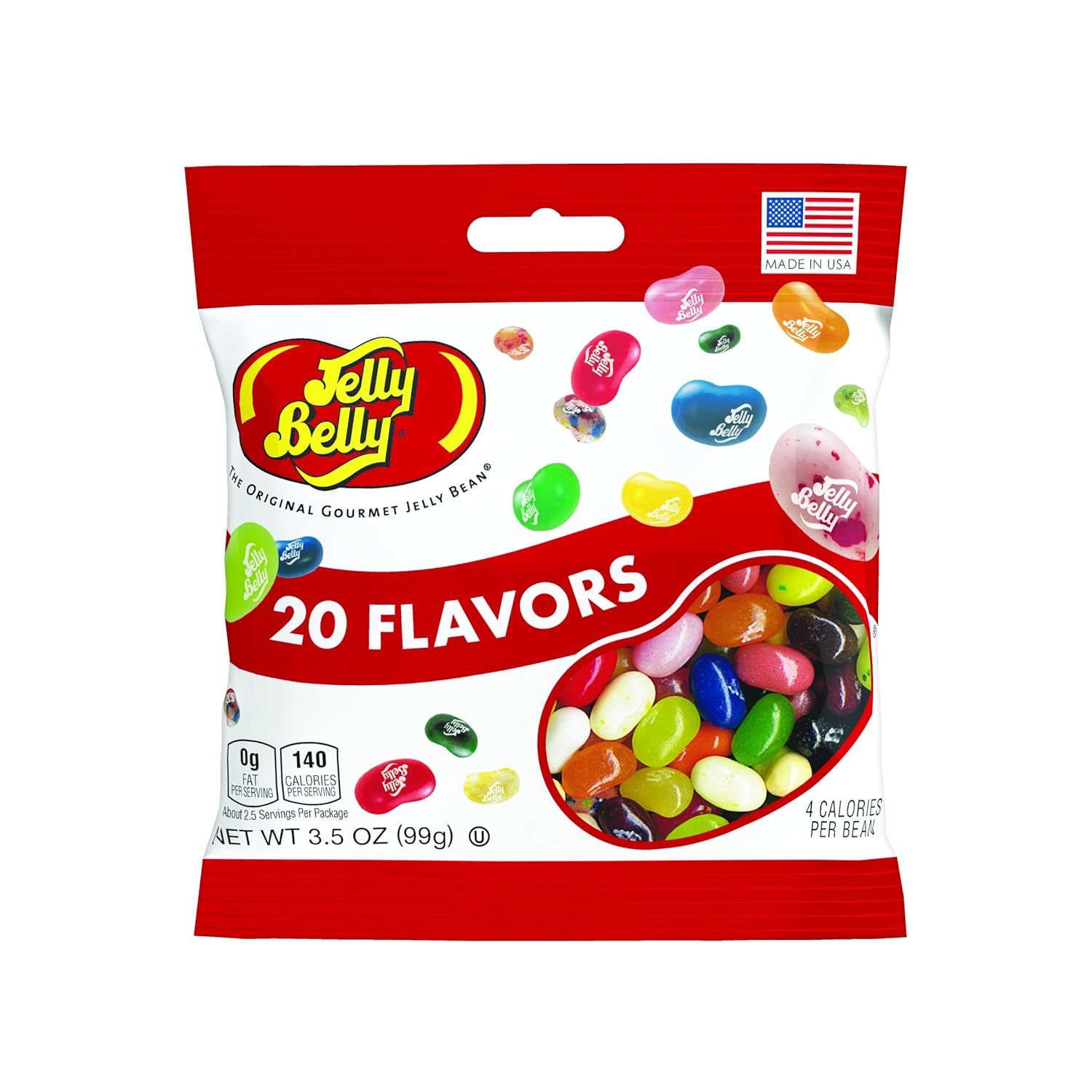 Jelly Belly 20 Assorted Flavors 3.5 o…