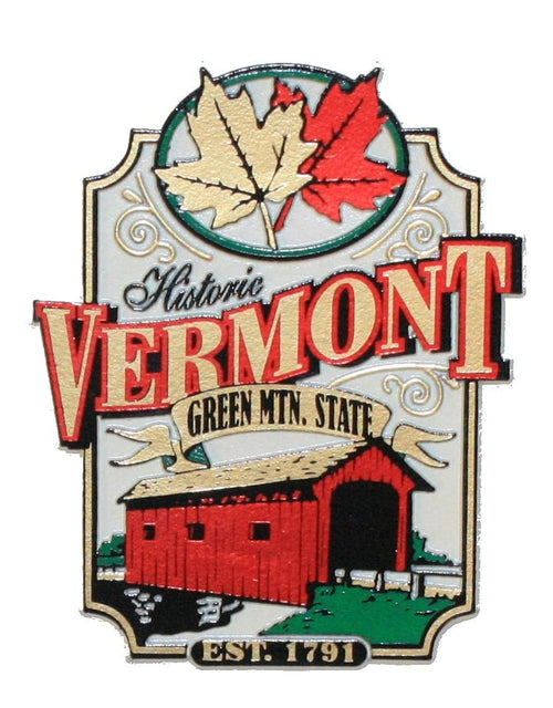 X-Large Magnet – Historic Vermont wit…