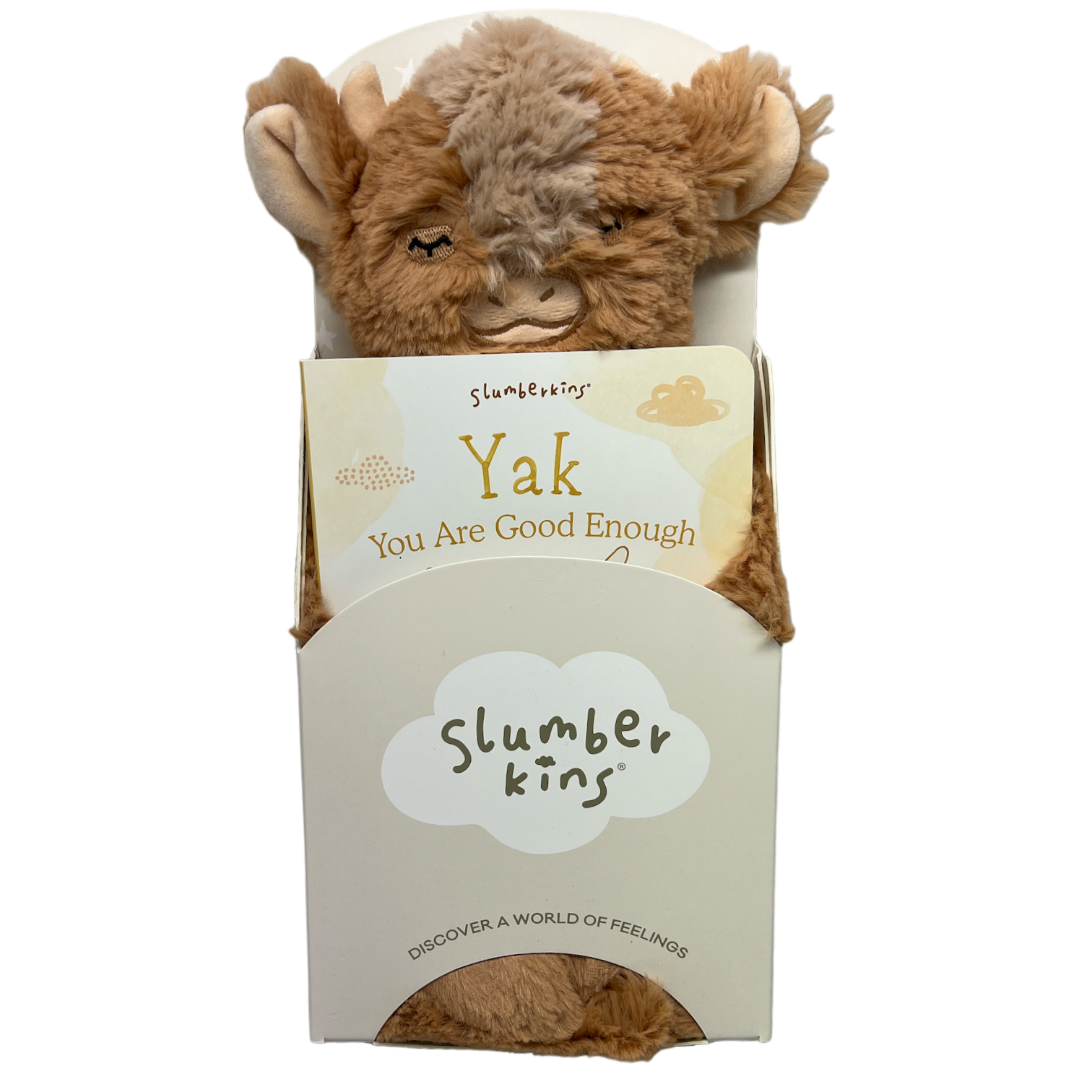 Snuggler Lovey And Book Set – Yak