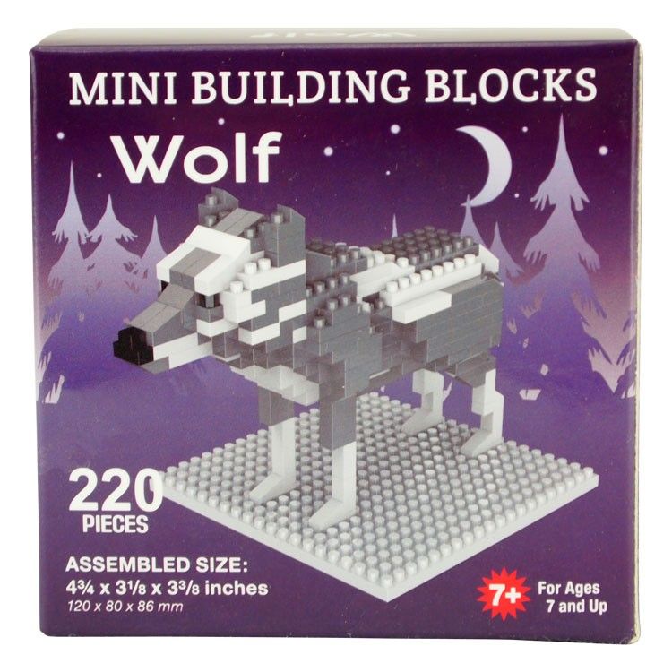 Mini Building Blocks – Wolf